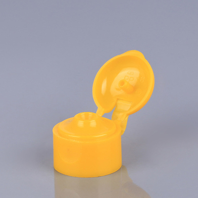 24mm Kozmetik Şişe Kapakları Flip Top Plastik Dağıtım Kapakları