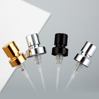 18mm 20mm Atomizer Sprey Alüminyum Sıkma Pompası Altın Gümüş Siyah