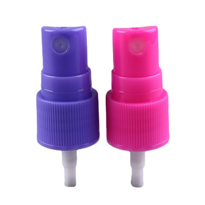 Müzakere Tüplü Mor Kırmızı İnce 28mm Mist Püskürtme Pompası Püskürtücü