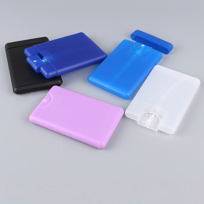Parfüm Beyaz Siyah Pembe Mavi için 20Ml 30ML Plastik Kredi Kartı Püskürtücü