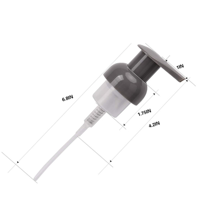 40mm Köpük Sabun Pompası Plastik PP Sıvı Sabunluk Pompası