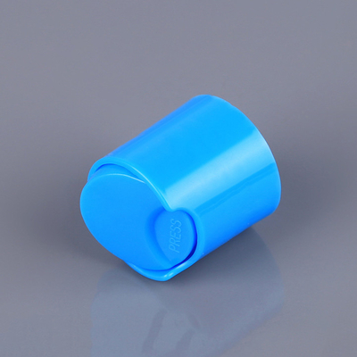 Mavi 24mm Disk Üst Kapak Polipropilen Şampuan Şişe Kapağı