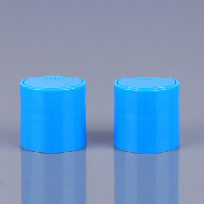 Mavi 24mm Disk Üst Kapak Polipropilen Şampuan Şişe Kapağı