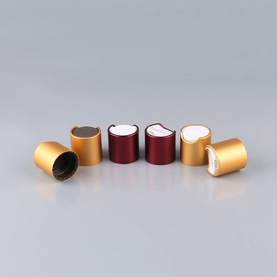 Kozmetik Şişe İçin 24mm 28 Mm Alüminyum Disk Üst Kapak Sızıntı Yok