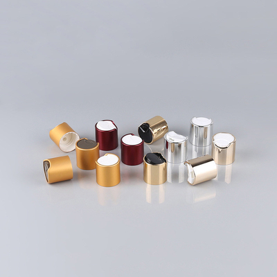 Kozmetik Şişe İçin 24mm 28 Mm Alüminyum Disk Üst Kapak Sızıntı Yok