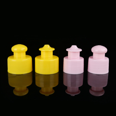 LinDeer Plastik Su Şişesi İtmeli Çekmeli Kapak 24mm 28mm
