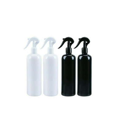 PET 100ml Tetik Kozmetik Sprey Şişeleri Beyaz Siyah