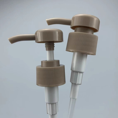 Kahverengi Losyon Dispenser Pompası PP 24MM Sprey Şişe Pompası