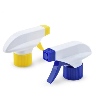 28/410 Köpüklü Plastik Tetik Püskürtme Başlığı Sarı Mavi Beyaz