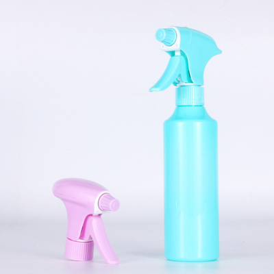 Pembe Mavi 100ml PE Köpük Tetikleyici Kozmetik Sprey Şişesi 24MM