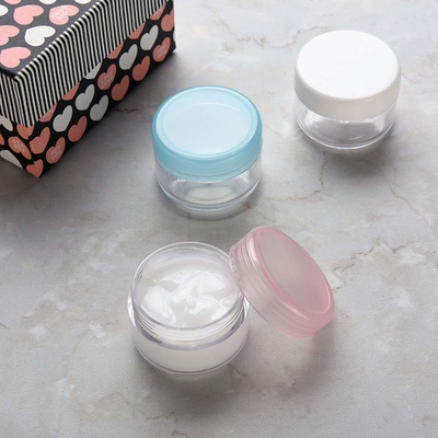 ODM 10ml Kozmetik Krem Kavanoz PP Kapaklı Boş Plastik Kavanozlar