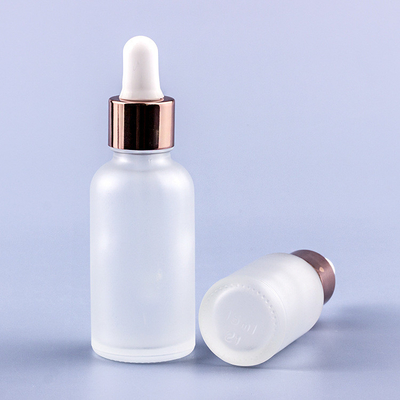 Rose Gold Buzlu Damlalıklı Şişeler 3ml 5ml 10ml 15ml
