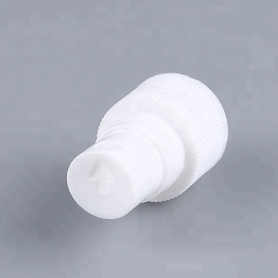 24mm İnce Mist Püskürtücü Beyaz Nervürlü Kozmetik Şişe Pompası