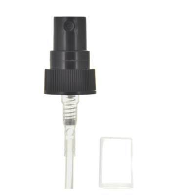 Tüp ODM ile 24MM 18MM Plastik Siyah Atomizer Püskürtme Pompası