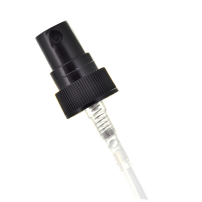 Tüp ODM ile 24MM 18MM Plastik Siyah Atomizer Püskürtme Pompası