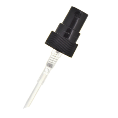 Tüp ODM ile 24MM 18MM Plastik Siyah Atomizer Püskürtme Pompası