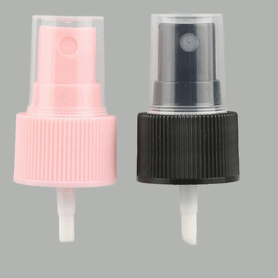 PET Şişe Pembe Siyah 24MM Kozmetik Mist Püskürtücüler Tüplü Pompa