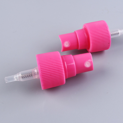 Pembe Nervürlü Sis Pompası Püskürtücü 24mm Atomizer Tüplü Püskürtme Kapağı