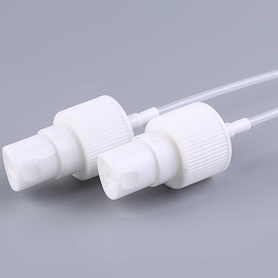 ODM Tüplü Polipropilen Beyaz Mini 24mm Mist Püskürtme Pompası
