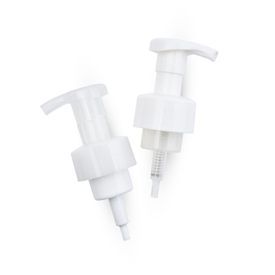 40mm/410 40mm 42mm Klipsli Köpük Sabun Pompa Dispenseri Beyaz Şeffaf