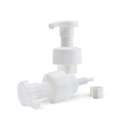 40mm/410 40mm 42mm Klipsli Köpük Sabun Pompa Dispenseri Beyaz Şeffaf