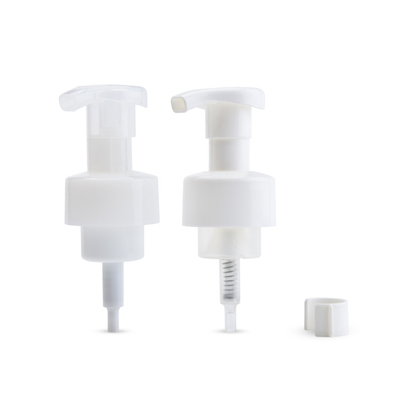 40mm/410 40mm 42mm Klipsli Köpük Sabun Pompa Dispenseri Beyaz Şeffaf