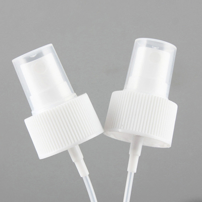 PET PP Şişe için Plastik 24mm Beyaz Losyon Pompa Püskürtücü