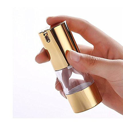 Plastik AS 50ml 30ml 15ml Kozmetik İçin Havasız Pompa Şişeleri