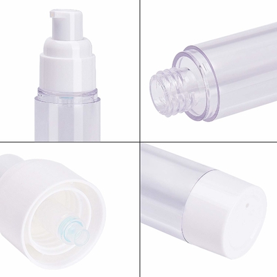 50ml Havasız Pompa Şişeleri Kozmetik Ambalaj Sızıntı Yok