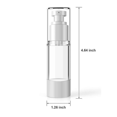 Cilt Bakımı LinDeer Plastik 1 Oz Havasız Pompalı Şişe 30ml 50ml