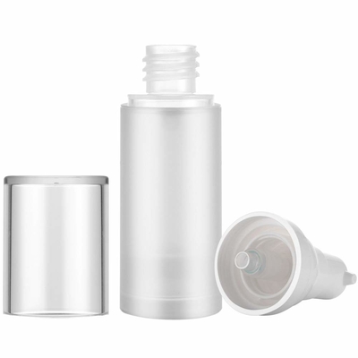 Serigrafi ile 30ml Seyahat Doldurulabilir Havasız Pompa Şişesi