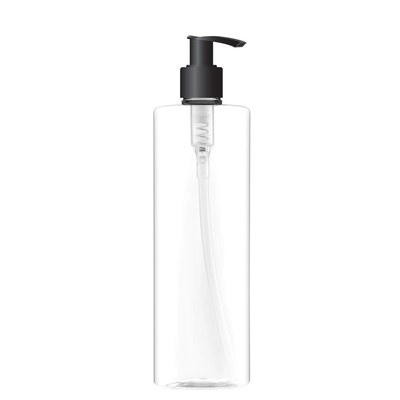 Sıvı İçin Pompalı Kahverengi Mavi PET 200ML Doldurulabilir Losyon Kabı