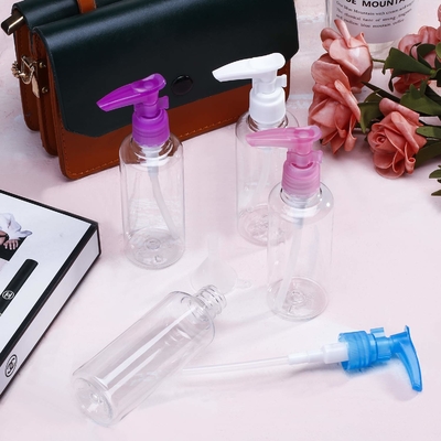 LinDeer PET Şeffaf Plastik Losyon Şişesi 50ml Sıvı İçin
