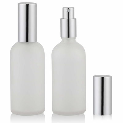 Eloksallı Alüminyum Mist Sprey Şişesi 100ML Cam Tuvalet Konteynerleri